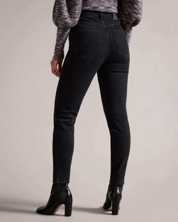 Jean Ted Baker Skinny Washed Black Noir Femme | FQA-06716848